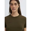 Mavi 1614317-80769 Manhattan Baskılı Yeşil Tişört