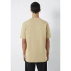 Mavi 066248-70204 Cep Detaylı Bej Basic Tişört