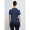 Mavi 1614315-70757 New York Baskılı Lacivert Tişört