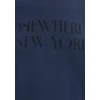 Mavi 1614315-70757 New York Baskılı Lacivert Tişört