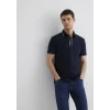 Mavi 0612648-80872 Yaka Detaylı Lacivert Polo Tişört