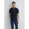 Mavi 0612648-80872 Yaka Detaylı Lacivert Polo Tişört