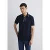 Mavi 0612648-80872 Yaka Detaylı Lacivert Polo Tişört