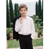 LCW Kids Beyaz Uzun Kollu Erkek Çocuk Poplin Gömlek