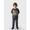 LCW Kids Antrasit Pokemon Baskılı Erkek Çocuk Tişört