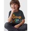 LCW Kids Antrasit Pokemon Baskılı Erkek Çocuk Tişört