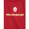 LCW Kids Kırmızı Bisiklet Yaka Galatasaray Baskılı Erkek Çocuk Tişört