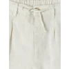 LCW Kids Bej Loose Fit Erkek Çocuk Keten Karışımlı Pantolon