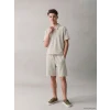 LCW Kids Bej Polo Yaka Erkek Çocuk Şortlu Takım