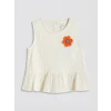 LCW Kids Ekru Çiçekli Kız Çocuk Takım