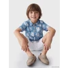 LCW Kids İndigo Erkek Bebek Gömlek ve Şort