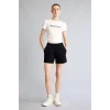 Defacto Z6696AZBK81 Siyah Standart Fıt Sporcu Kısa Paça Şort