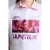 Defacto H5249A8ER105 Ekru Kpop - Demon Hunters Oversıze Bisiklet Yaka Kısa Kollu Tişört Kız Çocuk