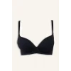 Defacto G9518AXBK81 Siyah Micro Kaplı Yarım Dolgulu Balensiz Tişört Bra