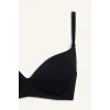 Defacto G9518AXBK81 Siyah Micro Kaplı Yarım Dolgulu Balensiz Tişört Bra