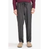 Defacto G8179AXBR170 Bordo Pijama Takımı Uzun Kollu Üst Alt