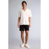 Defacto G4947AXBK81 Siyah Relax Fıt Bermuda
