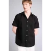 Defacto D7551AXBK81 Siyah REGULAR FIT %100 Pamuk Basic Gömlek