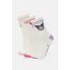 Defacto F6704A8KR1 Çok Renkli Hello Kitty 3lü Pamuklu Uzun Çorap Kız Çocuk