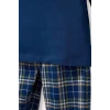 Defacto G7134A5NV30 Lacivert %100 Pamuklu Baskılı 2li Pijama Takımı Erkek Bebek