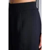 Defacto G4217AXBK81 Siyah Barrel Fıt Standart Paça Standart Boy Skuba Dalgıç Kumaş Sporcu Pantolon