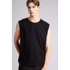 Defacto C7205AXBK81 Siyah %100 Pamuk Boxy Fit Atlet