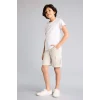 Defacto B5868A8GR296 Gri Regular Fıt Sweatshirt Kumaşı Şort Erkek Çocuk