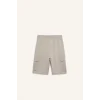 Defacto B5868A8GR296 Gri Regular Fıt Sweatshirt Kumaşı Şort Erkek Çocuk