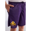Defacto H2918A8PR299 Mor NBA Los Angeles Lakers Regular Fıt Şort Erkek Çocuk