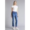Defacto G2217AXNM28 Mavi Crop Flare Fıt Yüksek Bel Jean Pantolon