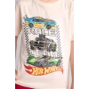 Defacto H4114A8ER98 Ekru Hot Wheels 2li Takım Erkek Çocuk