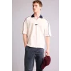 Defacto G5812AXER105 Ekru Loose Fıt Polo Tişört