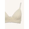 Defacto H0511AXER103 Ekru Dantelli Kapsız Pedsiz Balensiz Bralet