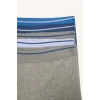 Defacto H1638A8IN103 İndigo Penye 5li Boxer Erkek Çocuk