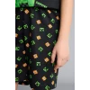 Defacto H0371A8BK81 Siyah Minecraft Regular Fıt 2li Pijama Takımı Erkek Çocuk