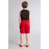 Defacto H2883A8RD70 Kırmızı NBA Chıcago Bulls Regular Fıt Şort Erkek Çocuk