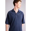 Defacto H2600AXNV256 Lacivert Loose Fıt Polo Yaka Kısa Kollu Polo Tişört
