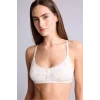 Defacto G6405AXBE550 Mavi Dantelli Ribana Çıkarılabilir Kap Pedli Balensiz Bralet