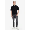 Defacto F8616AXBK81 Siyah %100 Pamuk Boxy Fit Gömlek
