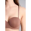 Defacto C1525AXBN307 Kahve Micro Kaplı Yarım Dolgulu Balenli Tişört Bra