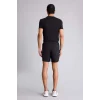 Defacto G5987AXBK81 Siyah Standart Fıt Şort