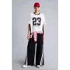Defacto E7719AXBK81 Siyah Wıde Leg Geniş Paça Standart Boy Sporcu Pantolon