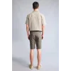 Defacto D4268AXKH398 Haki %100 Pamuk Regular Fit Bermuda Şort