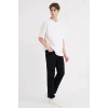 Defacto E6111AXNM40 Siyah Sergio Regular Fit Jean Pantolon