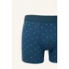 Defacto G9371AXGN614 Yeşil Regular Fıt Baskılı 3lü Boxer