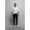 Defacto S3309AZBK81 Siyah Slim Fit Sporcu İnce Jogger Eşofman Altı Dar Kesim Fermuarlı Basic Standart Paça