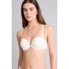Defacto T8481AZER105 Ekru Micro Kaplı Yarım Dolgulu Balenli Straplez Sütyen