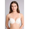Defacto T8481AZER105 Ekru Micro Kaplı Yarım Dolgulu Balenli Straplez Sütyen