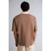 Defacto G5812AXBN604 Kahve Loose Fıt Polo Tişört