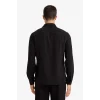 Defacto F9886AXBK27 Siyah Modern Fıt Polo Yaka Uzun Kollu Gömlek